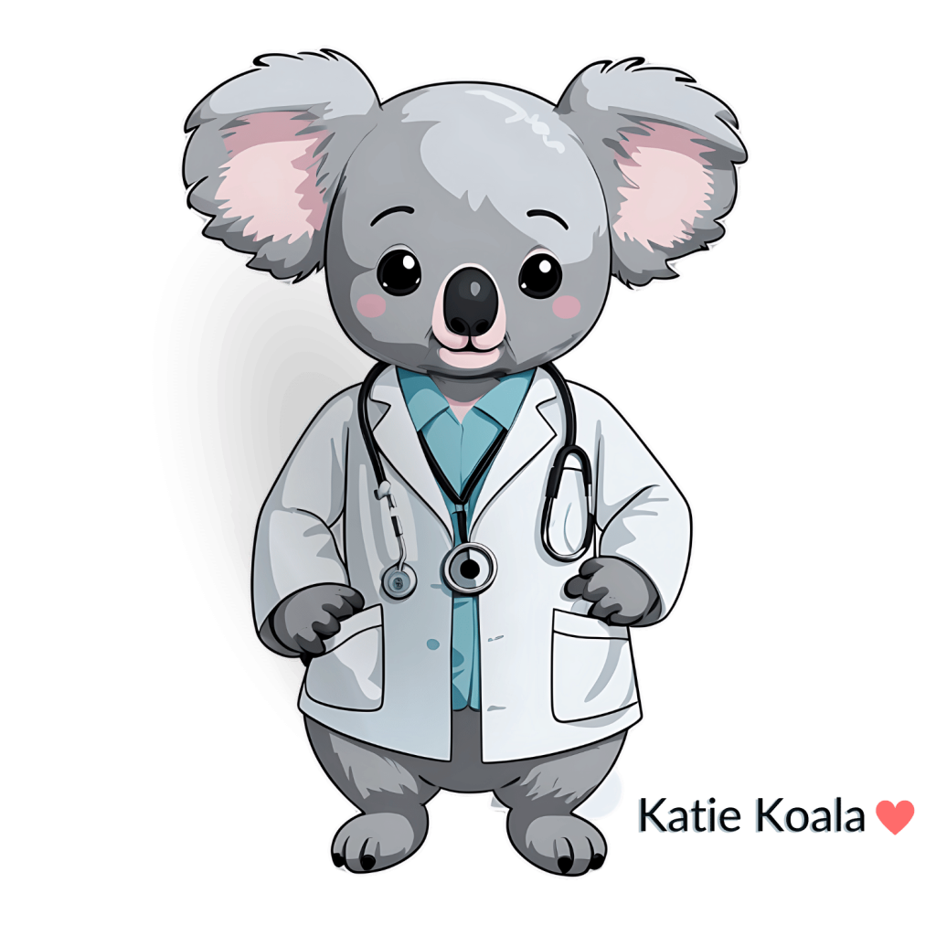 Katie the Koala, Angels for Health mascot